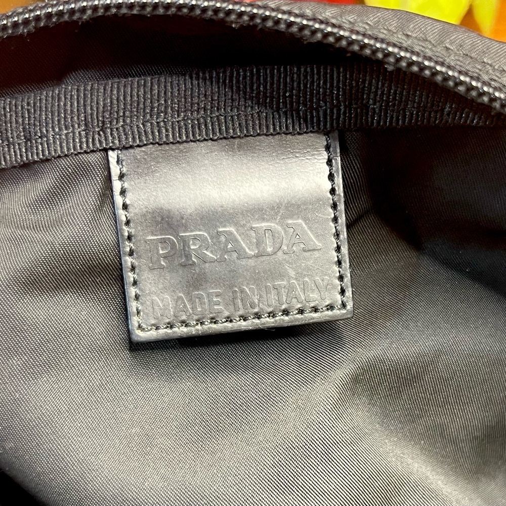 Authentic Prada Black Nylon Pouch - EUC - Picture 6 of 8